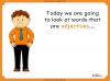 Adjectives - Years 3 and 4 Teaching Resources (slide 2/16)